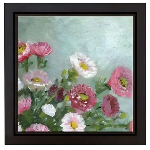 ANVAS FLOAT FRAME 12x12 Black - 12x12